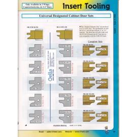 LRH KI-49-FD Universal Stile & Rail "Repeater Carbide Inserter Set"  6 piece